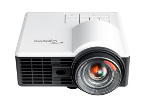 foto de PICO PROYECTOR LED OPTOMA ML1050ST+ WXGA 1000L BLANCO HDMI MHL micSD LENTE CORT