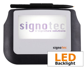 foto de SIGNOTEC LCD TABLETA FIRMA DIGITAL 4 CON BACKLIGHT USB MONOCROMO