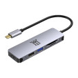 foto de HUB MAILLON PREMIUM TIPO C 3.1 TO HDMI 4K ALUMINIO 5.1