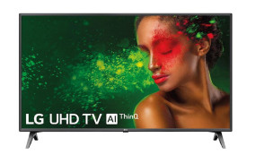 foto de TV LG 43UM7500 43 UHD 4K  SMART WIFI HDMI USB NETFLIX YOUTUBE NEGRO