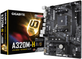 foto de Gigabyte GA-A320M-H AMD A320 Zócalo AM4 micro ATX