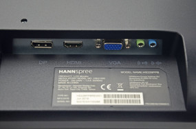 foto de MONITOR HANNS HS228PPB 21,5 1920x1080 ULTRASLIM 5MS VGA HDMI DP ALTAVOCES NEGRO