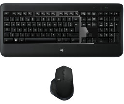 foto de Logitech MX900 Performance Keyboard and Mouse Combo teclado USB QWERTY Inglés Negro