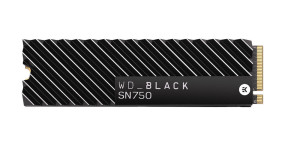 foto de SSD WD BLACK SN750 NVME 500GB M2 CON DISIPADOR