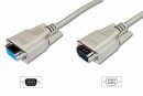 foto de CABLE DIGITUS VIDEO ALARGADOR VGA HD15 M/F 1.8m 3CF/4C be