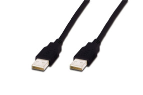 foto de CABLE DIGITUS USB TIPO A M/M 1M COMPATIBLE CON USB 2.0 SW