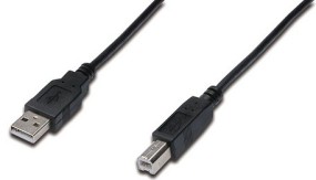 foto de CABLE DIGITUS USB TIPO A - B M/M 3.0M USB 2.0 SUITABLE SW