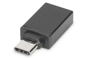 foto de ADAPTADOR DIGITUS USB TIPO C - A M/F 3A 5GB 3.0 VERSION NEGRO