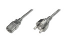 foto de CABLE ALIMENTACION DIGITUS CEE 7/7 (TIPO F) - C13 M/F 1.2M H05VVF3G 0.75MM SW