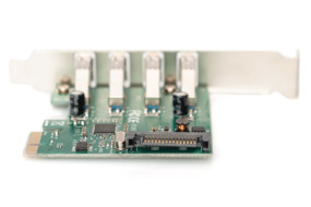 foto de TARJETA EXPANSION DIGITUS PCI EXPRESS 4X USB 3.0 PUERTOS A/F EXTERNA