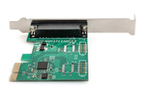 foto de TARJETA EXPANSION DIGITUS PCI EXPRESS PARALELO E/S INCL. LOW PROFILE BRACKET