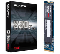 foto de SSD GIGABYTE 512GB NVME M.2 PCIE X2