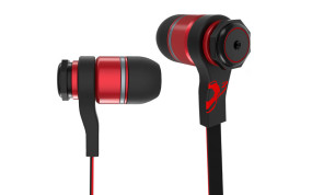 foto de Ozone TriFX Auriculares Dentro de oído Negro, Rojo