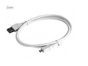 foto de Gembird CCP-MUSB2-AMBM-W-1M cable USB USB 2.0 USB A Micro-USB B Blanco