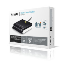 foto de LECTOR TARJETAS EXTERNO TARJETAS INTELIGENTES Y DNIe TOOQ TQR-210B NEGRO