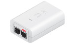 foto de INYECTOR POE UBIQUITI POE-24-24W-WH POE ADAPTER 24V 1A 10/100 BLANCO