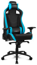 foto de DRIFT DR500 Silla para videojuegos de PC Asiento acolchado tapizado Negro, Azul