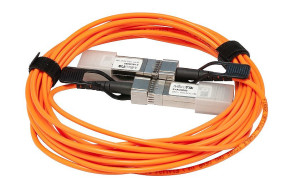 foto de Mikrotik S+AO0005 cable de fibra optica 5 m SFP+ Naranja