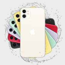 foto de Apple iPhone 11 15,5 cm (6.1) 128 GB SIM doble 4G Blanco iOS 13