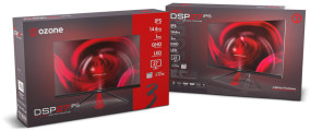 foto de Ozone DSP27 IPS 68,6 cm (27) 2560 x 1440 Pixeles Quad HD LCD Negro, Rojo