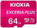 foto de MICRO SD KIOXIA 64GB EXCERIA PLUS UHS-I C10 R98 CON ADAPTADOR