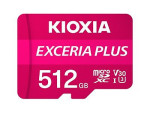 MICRO SD KIOXIA 512GB EXCERIA PLUS UHS-I C10 R98 CON ADAPTADOR