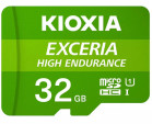 MICRO SD KIOXIA 32GB EXCERIA HIGH ENDURANCE UHS-I C10 R98 CON ADAPTADOR