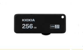 foto de USB 3.2 KIOXIA 256GB U365 NEGRO