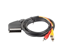 foto de CABLE EUROCONECTOR LANBERG MACHO/3X RCA MACHO 1.8M