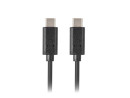 foto de CABLE 2.0 LANBERG USB C MACHO/USB C MACHO 0.5M NEGRO