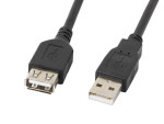 foto de CABLE ALARGADOR LANBERG USB 2.0 MACHO HEMBRA 0.7M NEGRO