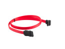 foto de CABLE SATA III LANBERG 6GB/S HEMBRA HEMBRA ANGULO 0.5M ROJO