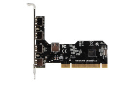 foto de TARJETA PCI LANBERG 4X USB2.0 EXTERNOS + 1X USB2.0 INTERNO