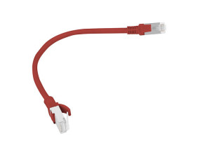 foto de Lanberg PCU5-10CC-0025-R cable de red Rojo 0,25 m Cat5e U/UTP (UTP)