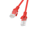 foto de Lanberg PCU5-10CC-0025-R cable de red Rojo 0,25 m Cat5e U/UTP (UTP)