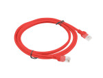 foto de CABLE RED LANBERG LATIGUILLO CAT.6 UTP 2M ROJO FLUKE PASSED