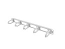 foto de ORGANIZADOR DE CABLES LANBERG 5 ANILLAS PLASTICO 1U TIPO B RACK 19 GRIS