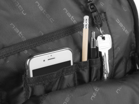foto de NATEC Alpaca maletines para portátil 39,6 cm (15.6) Mochila Negro, Gris