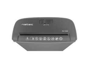foto de NATEC Beaver Home triturador de papel Corte en tiras 21,5 cm 72 dB Negro