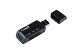 foto de LECTOR DE TARJETAS NATEC MINI ANT 3 SDHC MMC M2 MICROSD USB 2.0 NEGRO