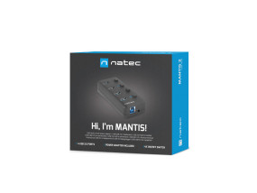foto de HUB NATEC MANTIS 2 USB 3.0 4 PUERTOS ON OFF CON ALIMENTADOR