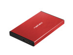 foto de NATEC Rhino GO 2.5 Carcasa de disco duro/SSD Rojo
