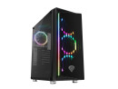foto de CAJA GAMING GENESIS IRID 400 ATX 2XUSB 3.0 2XUSB 2.0 S/F CRISTAL TEMPLADO RGB