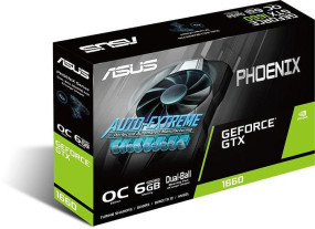 foto de ASUS Phoenix PH-GTX1660S-O6G NVIDIA GeForce GTX 1660 SUPER 6 GB GDDR6
