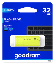 foto de Goodram UME2 unidad flash USB 32 GB USB tipo A 2.0 Amarillo
