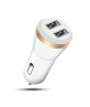 foto de CARGADOR PORTATIL EIGHTT DE COCHE USB 2 PUERTOS 5V-2,4A 12W ABS