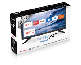 foto de TV ENGEL LE2482SM 24 LED HD SMART WIFI HDMI USB NETFLIX YOUTUBE