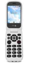 foto de Doro 7080 teléfono móvil 7,11 cm (2.8) 130 g Negro, Blanco Teléfono con cámara