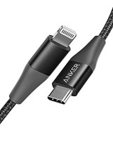 foto de Anker Powerline+ II cable USB 0,9 m USB C Micro-USB B/Lightning/Apple 30-pin Negro