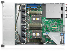 foto de Hewlett Packard Enterprise ProLiant DL180 Gen10 servidor Intel® Xeon® Bronze 1,9 GHz 16 GB DDR4-SDRAM 144 TB Bastidor (2U) 500 W